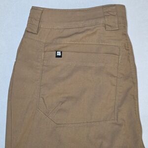 Duluth Alaskan Hardgear Women Khaki Outdoor Pants Belted Hiking Sz 8 Long 31X33